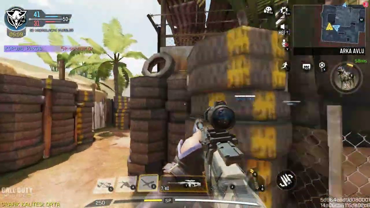 Cod mobile de çok oyunculu maçlarda efsane olmak battle royalede efsane olmaktan çok daha zor