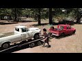 Recovery of 2 international harvester vehicles.