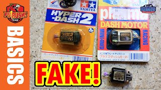 INI BEDANYA DINAMO ORI & KAWE / PALSU PLASMA DASH DAN HYPER DASH 2 MOTOR (FAKE TAMIYA MOTOR) γγγει§γ