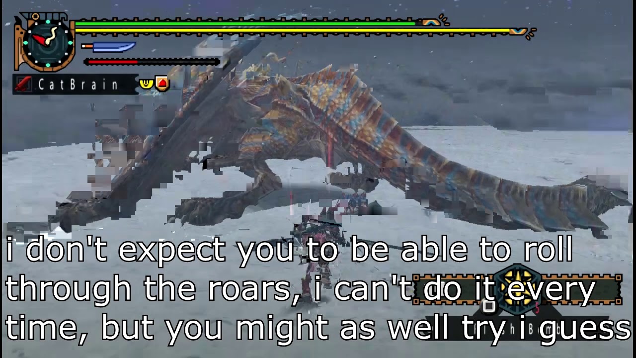 [MHFU] Tigrex vs Longsword (5★ Village) (Urgent Quest)