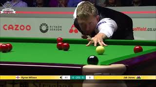 Kyren Wilson vs Jak Jones : The Battle of Snooker World Championship 2024