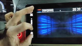 Hidden menu Honda Clarity