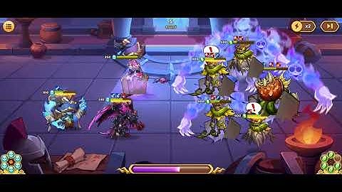 Idle Heroes. Finally beat Shadow Seal Land 20 using E5 Horus and 4 Tix.