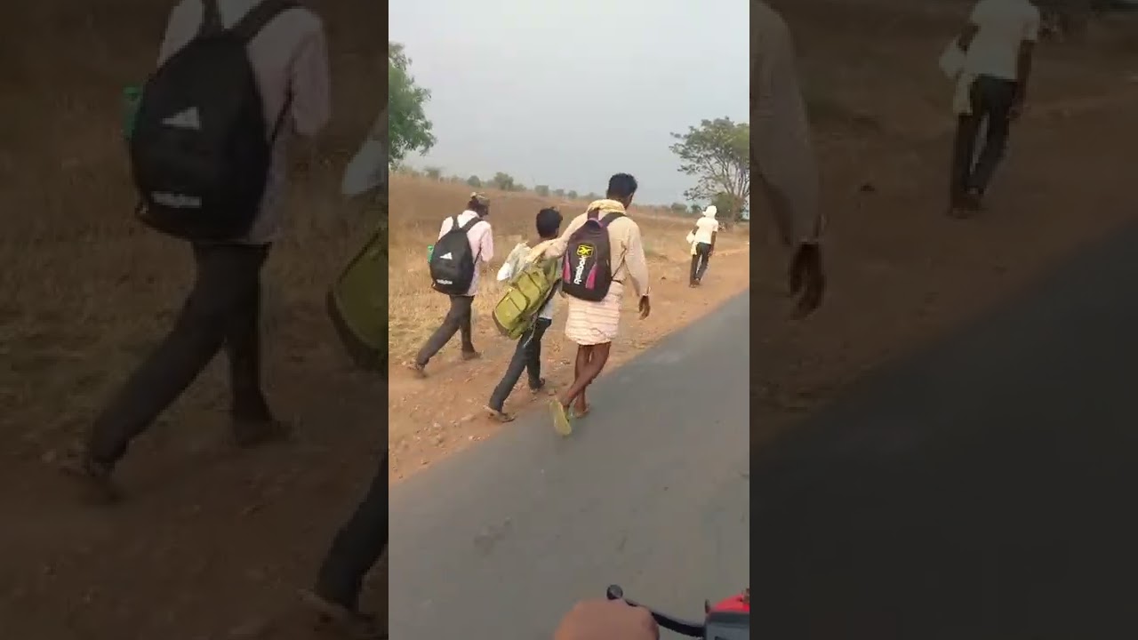 Karnataka people are going to Srisailam by walk 🚶🚶🚶..