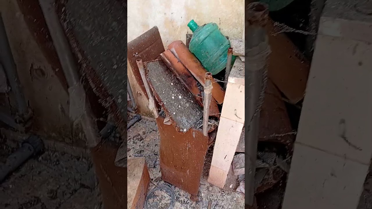 Muito triste minha casa pegou fogo