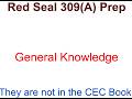 Red Seal 309A Electrician Exam – General Knowledge You MUST Know (Not in the CEC Book)