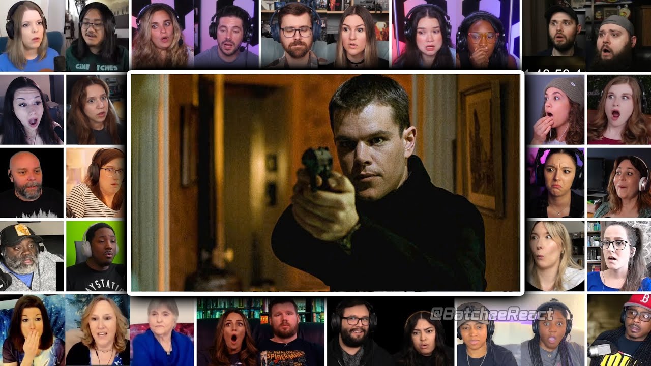 Bourne Regains His Memory | The Bourne Identity (2002) Reaction Mashup