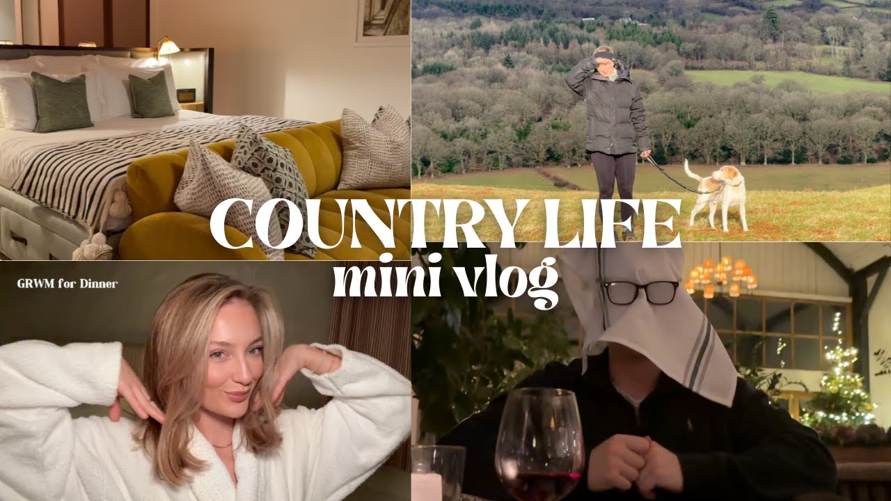 Cozy Countryside Vlog 🌲 |  GRWM, Cotswolds, Nature Walks & Last-Minute Bahamas ✈️