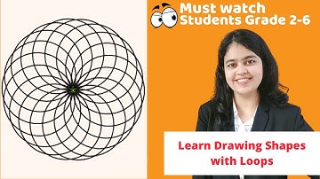 Learn Drawing Shapes with Loops - Artist Lab with Kashavi Ma