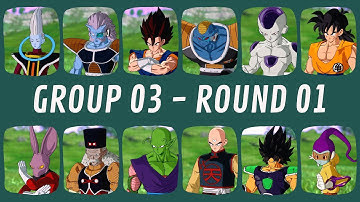 Group 03 - Round 01 | CPU Tournament - Dragon Ball Sparking Zero
