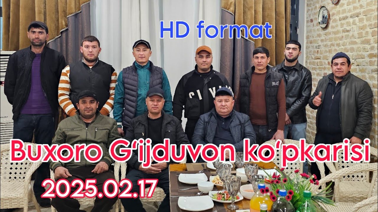 Buxoro viloyati Gʻijduvon tumani 2-Yigʻma koʻpkarisi (Hd formatda) 2025.02.17