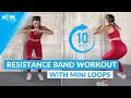 10 minute mini resistance band workout