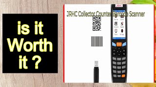 JRHC Collector Counter Barcode Scanner Features - Important Information