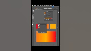 How to create Gradient in Adobe Illustrator #illustratortricks #illustrator #adobeillustrator