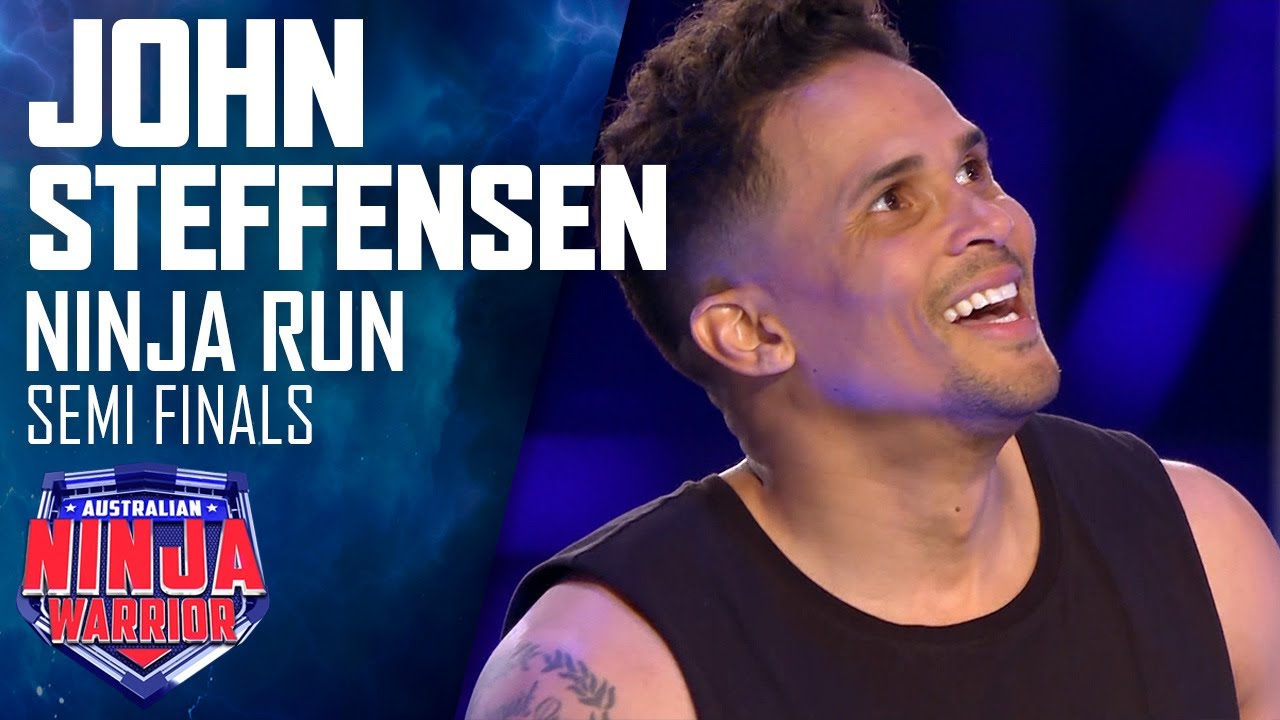 John Steffensen battles the Ring Toss | Australian Ninja Warrior 2019