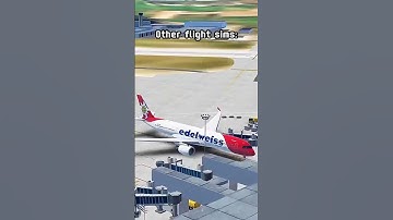 Other flight sims vs X-plane Mobile ☠️ #xplane #aviation #shorts #shortvideo