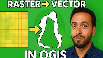 How to Clip, Reclassify & Convert Raster to Vector in QGIS! (አማርኛ)