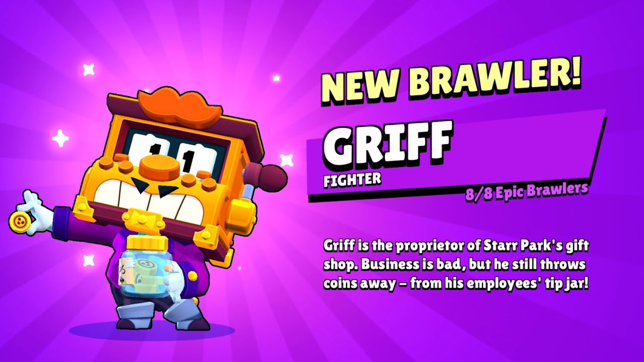 Unlocking GRIFF! Brawl Stars 