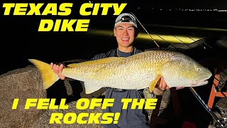 FISHING THRILLS & SPILLS - Texas City Dike