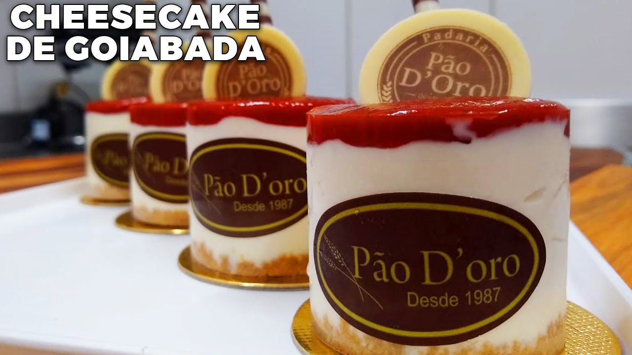 CHEESECAKE DE GOIABADA - Muito fácil de fazer! | Ewerton Santana