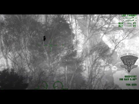 Air Wing Locates Suspect Hiding in Tree in Southborough