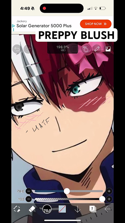 SHOTO MAKEOVER ✨💅💄 #bnha #mha #shototodoroki #todoroki #todorokishoto