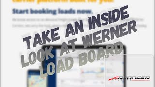 Werner Edge Load Board for Carriers - Take a look inside the loadboard