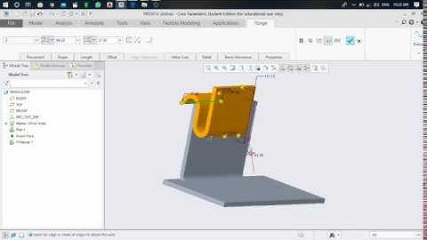 Video-34 How to use partial wall in Creo parametric,Exteded wall feature @CAD-Masters