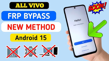 All Vivo Android 15 Google Account FRP Bypass Without PC - Fix Screen Lock Was Already Changed 2026