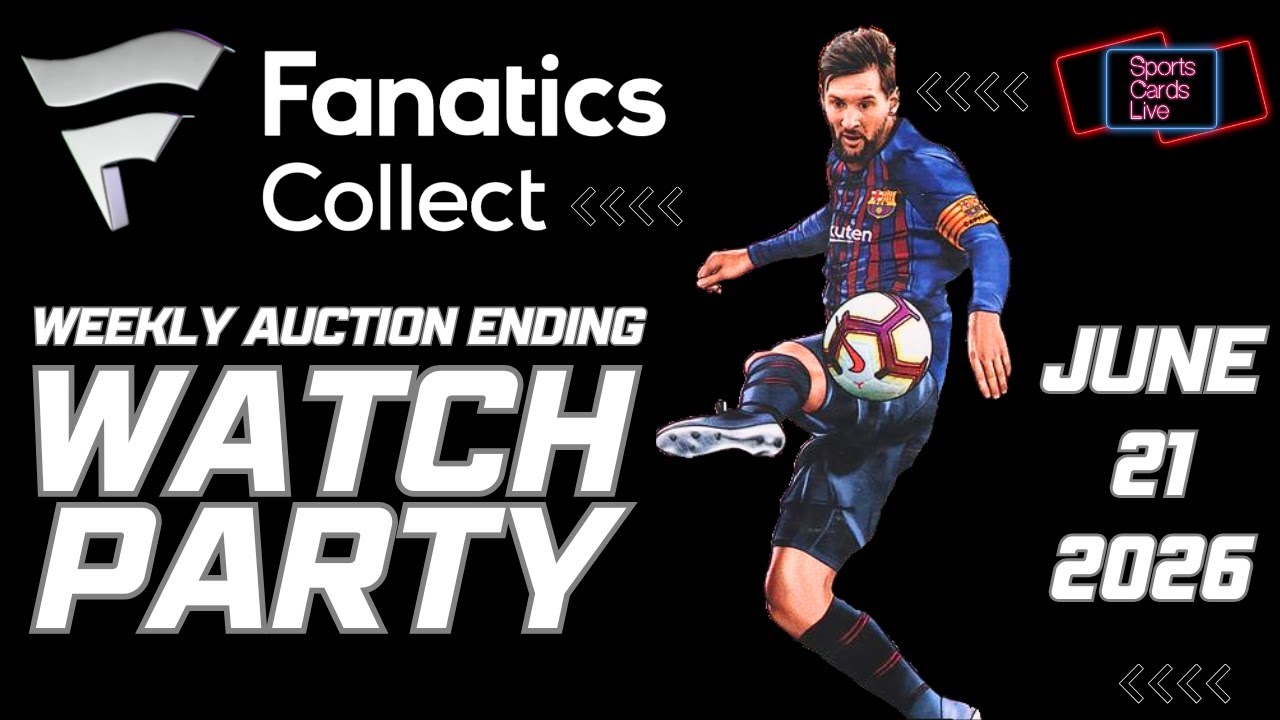 Live Detailed Sports Card Condition & Importance Analyses | Fanatics Collect Weekly Auction #231