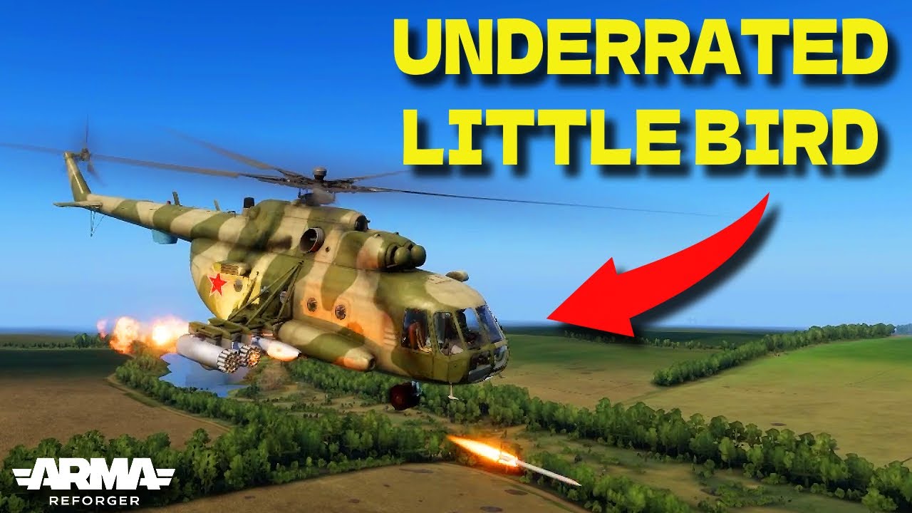 Flying The MI-8 Like It's A Little Bird | Arma Reforger
