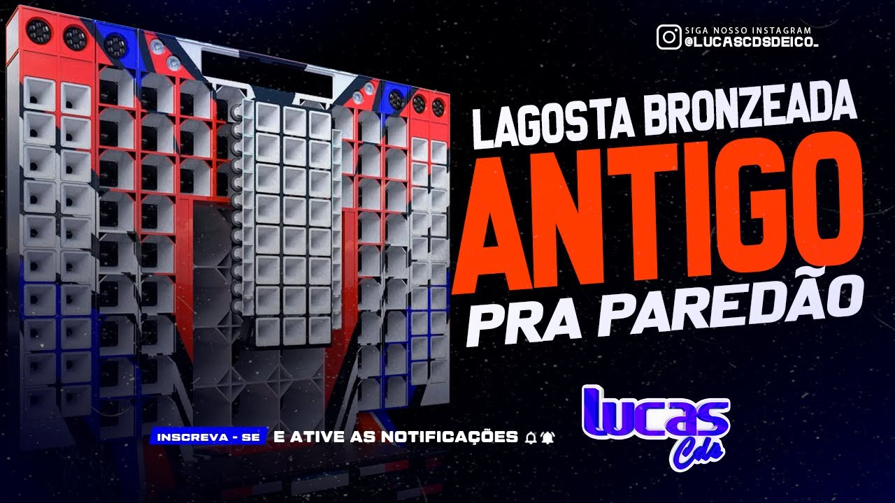 LAGOSTA BRONZEADA ANTIGO 2007 CAIXA SAMPLEADA LUCAS CDS DE ICÓ