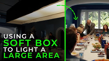 Using a SoftBox to Light a Large Area