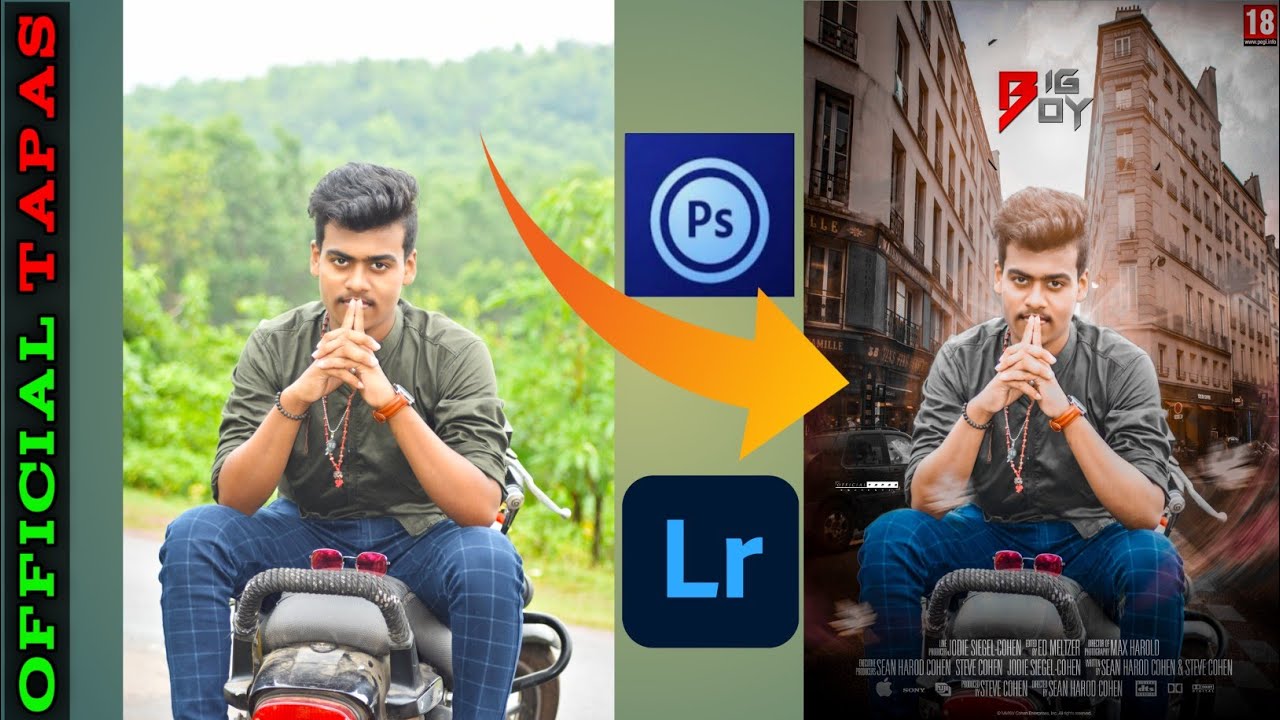 Concept Photo Editing// Like Sony Jackson//Manipulation//Full Tutorial Video//Official Tapas..