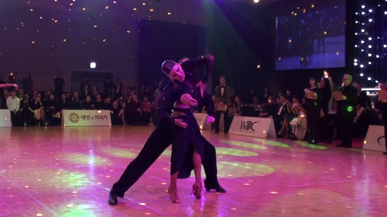 Troels & Ina   Rumba F  Professional Latin Korea Open 2018