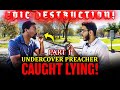 Christian preacher caught lying  khalid galal