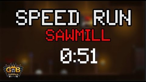 gobattle.io Speed Run ┃ Sawmill 0:51