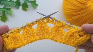 WONDERFUL Knitting STITCH Pattern! Never Seen Before!