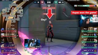 TENZ reacting to C9 Oxy trying to dash on MIBR Aspas, who won it