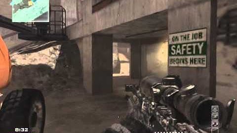 Call of Duty MW3 - Barret multi-kill