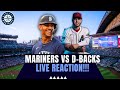 Geno is back mariners vs diamondbacks live play by play reaction