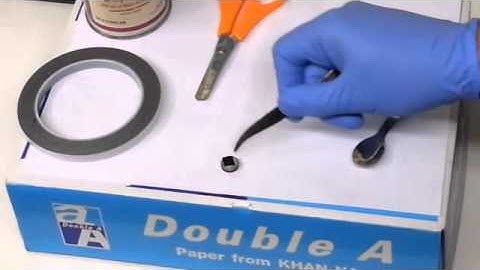 Preparing a Powder Sample for Electron Microscopy - Part 1