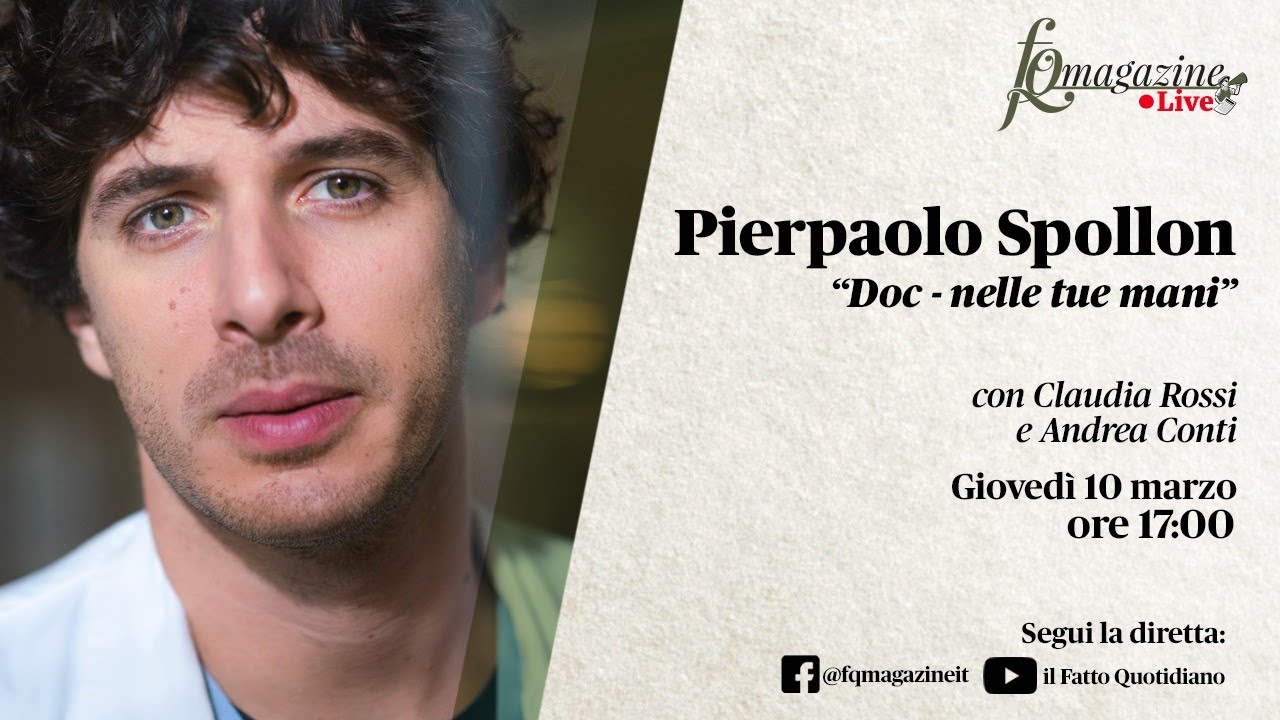 Pierpaolo Spollon e il successo di “Doc-Nelle Tue Mani” in diretta con Claudia Rossi e Andrea Conti