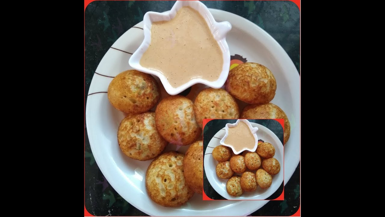 Instant Breakfast Recipe In Telugu with Rawa and Semya పునుగులు