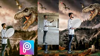 dinosaur ka egg || photo editing in PicsArt tutorial || photoshop editing || screenshot 5