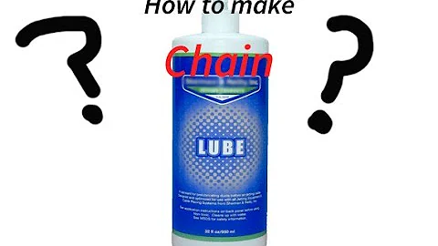 How to| Making chain lube| Simple and easy!