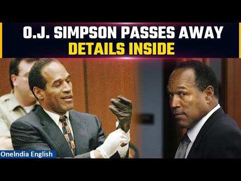 O.J. Simpson, Renowned NFL Star Succumbs to Cancer at the Age of 76| Oneindia News