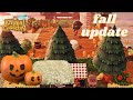 LETS MAKE A PUMPKIN PATCH!! Animal Crossing New Horizons Fall Update ♡