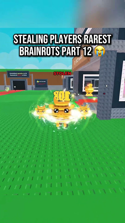 Stealing Players Rarest Brainrots Part 12 😭 | Roblox Steal A Brainrot