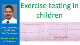 Exercise testing in children